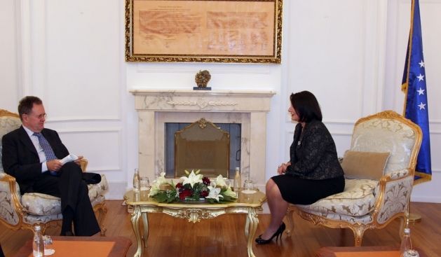 Jahjaga: Kosova Bölgede Barış ve İstikrarlık Faktörü