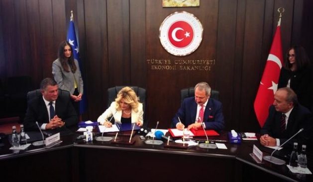 Kosova ile Türkiye Arasında Serbest Ticaret Anlaşması İmzalandı