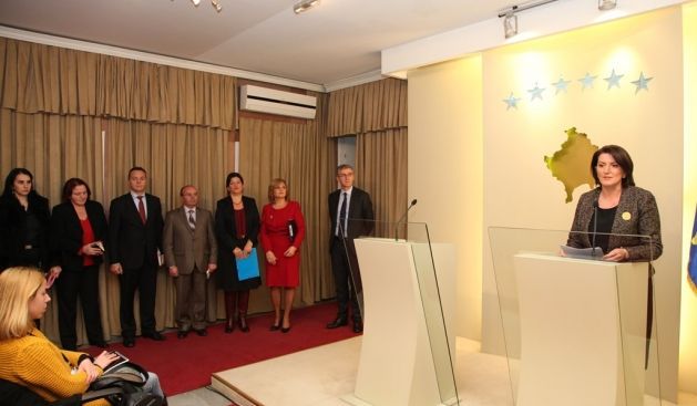 Jahjaga, Düzgün ve Güvenli Seçimler Örgütleyicilerini Kabul Etti