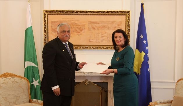 Jahjaga Kosova'yı Tanıdığı İçin Pakistan'a Teşekkür Etti