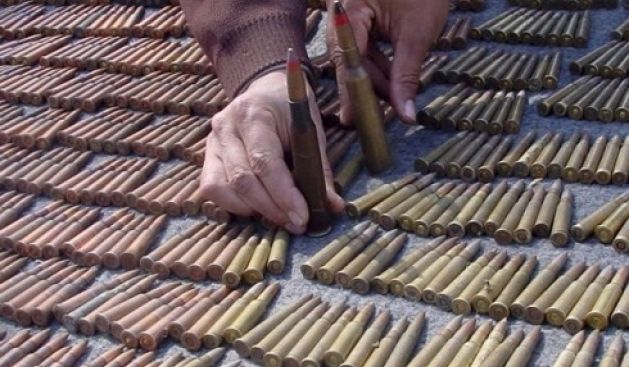Morina'da 3780 Mermi Ele Geçirildi
