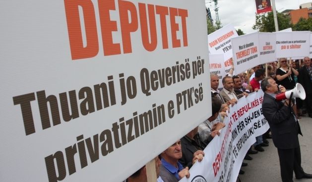 Priştine'de Bugün Bir Protesto Daha