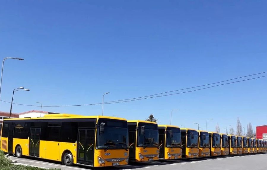 Priştine’ye 30 Yeni Otobüs