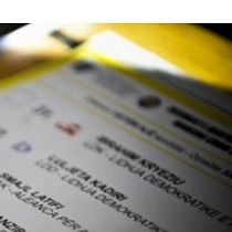 Oy Pusulaları Slovenya'da Basılıyor