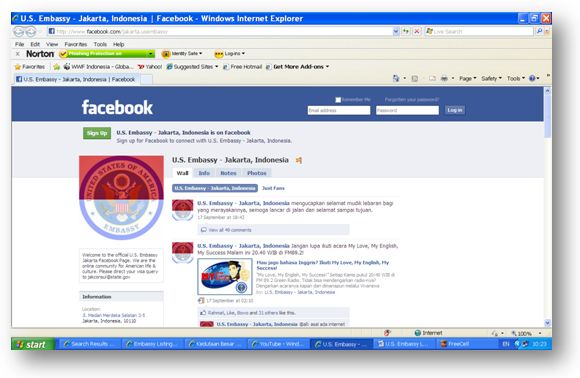 ABD'nin Priştine Büyükelçiliği Facebook'ta