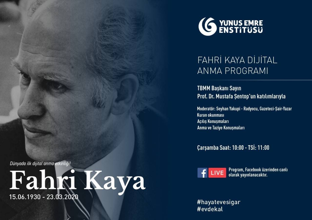 FAHRI KAYA DIJITAL ANMA PROGRAMI