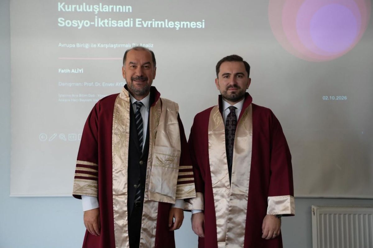 Fatih Aliyi Doktora Tezini Başarıyla Savundu