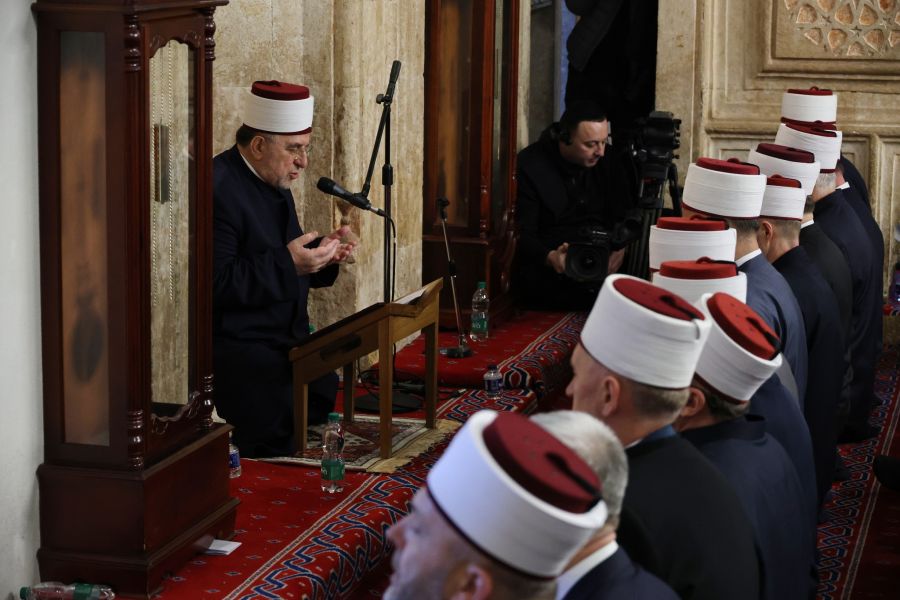 Ramazan Bayramı İçin Merkezi Tören Priştine’deki ‘Fatih Sultan Mehmet’ Camii’nde  Düzenlendi