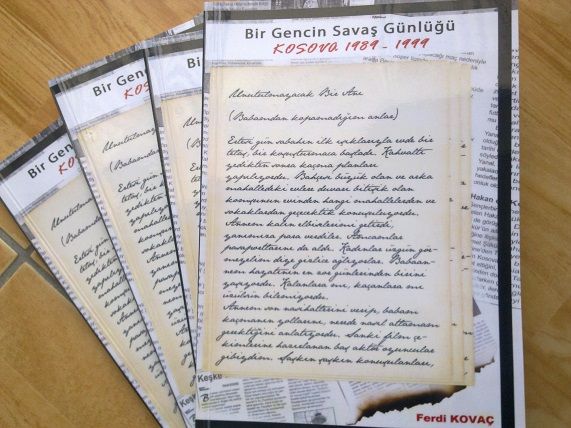 Ferdi Kovaç'ın İlk Kitabı Basından Çıktı