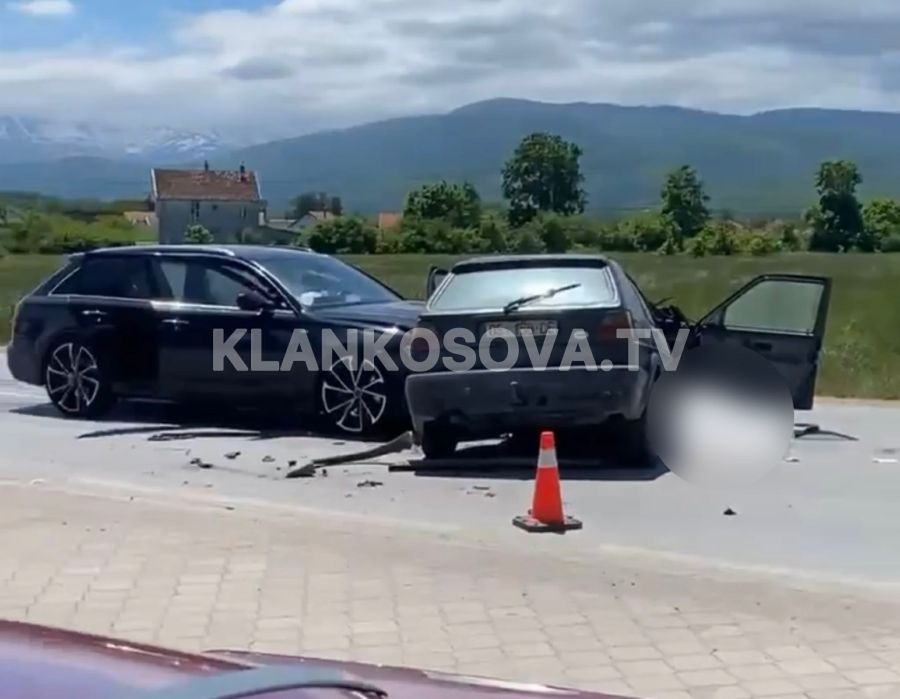 Ferizovik'te Trafik Kazası Can Aldı