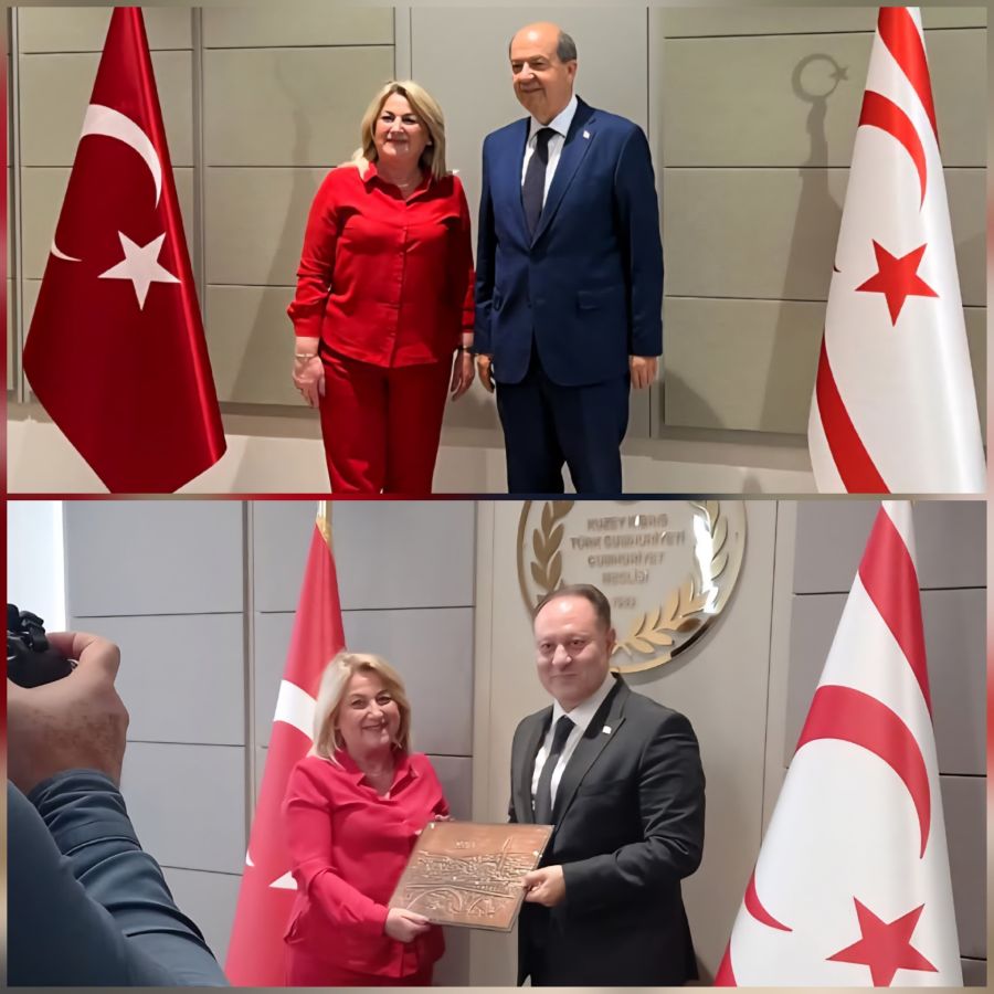 KDTP Milletvekili Fidan Brina Jılta’nın KKTC Temasları Devam Ediyor