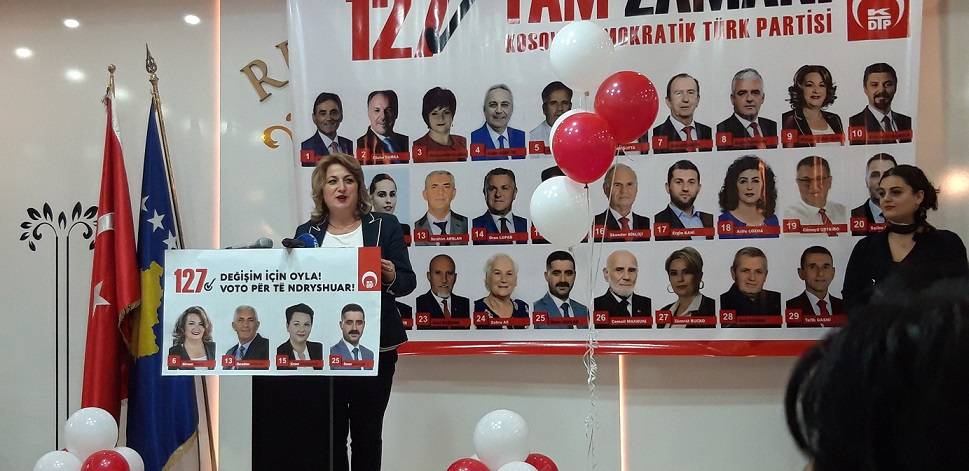 KDTP Priştine Milletvekilleri Adayları Tanıtıldı