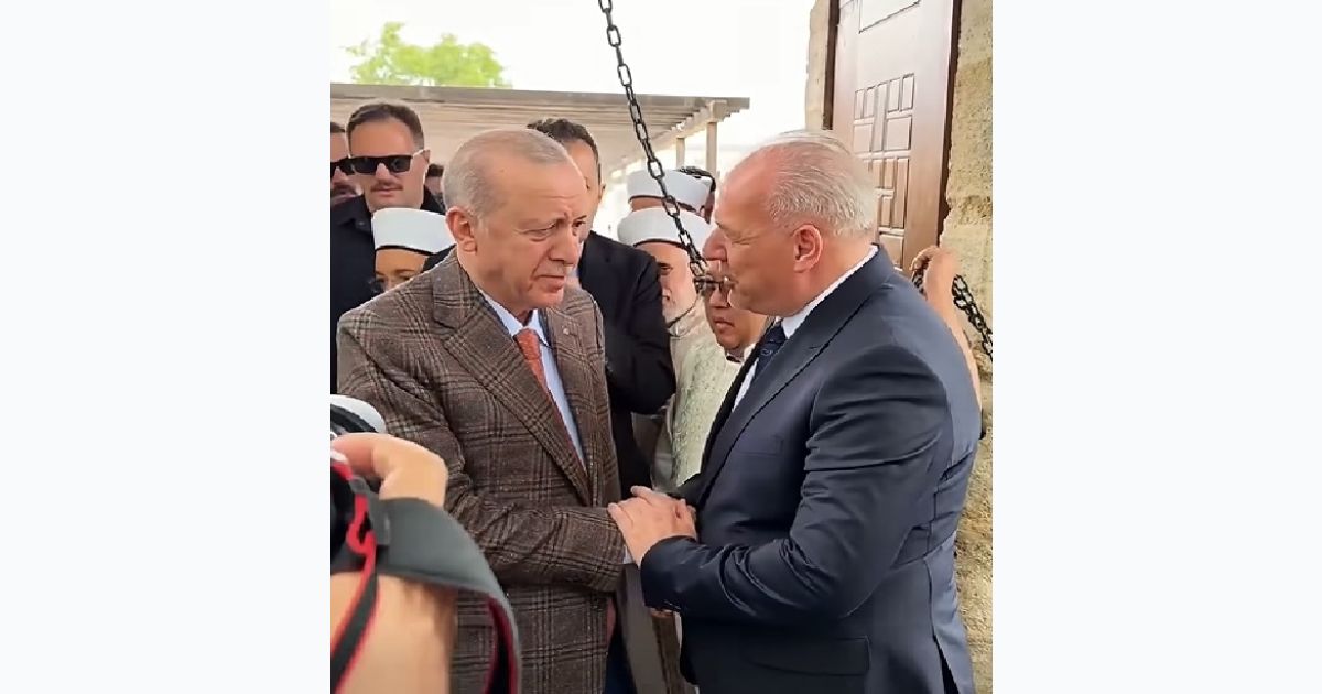 Fikrim Damka, Selimiye Camii’nin Yeniden İbadete Açılış Törenine Katıldı