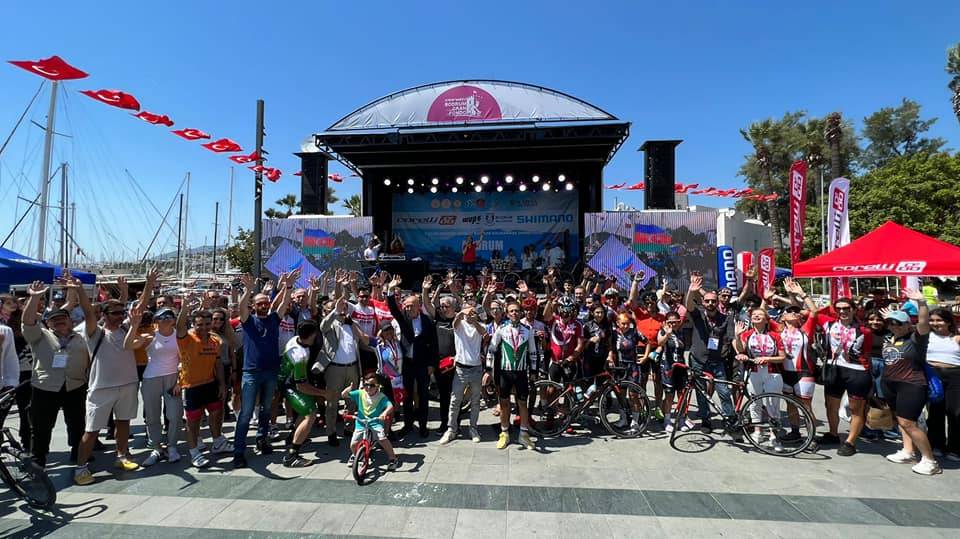 Bakan Damka, Bodrum’da Bisiklet Festivali’ne Katıldı