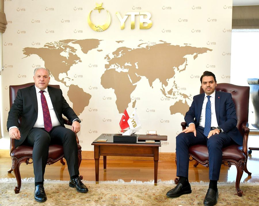 YTB Başkanı Eren ile Burslar ve Kültür Konuları Ele Alındı