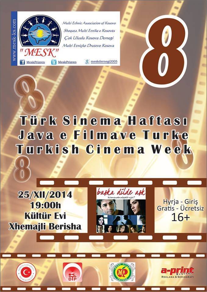 Türk Sinema Haftası Perşembe 19.00'da Başlıyor