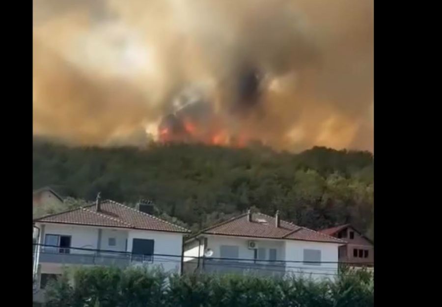  Mamuşa’nın Ormanlık Alanında Yangın 