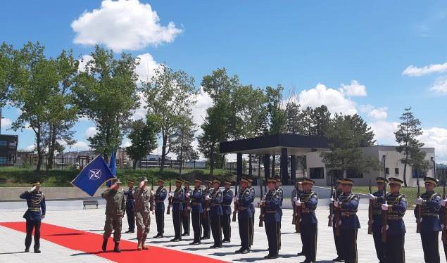 Amiral Foggo Yüksek Askeri Törenle Karşılandı