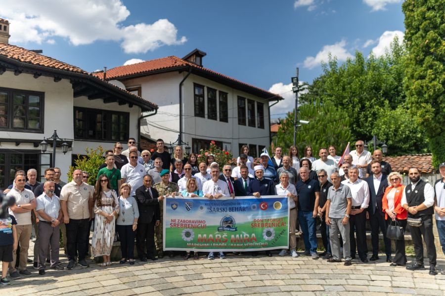 Prizren’de Dün Srebrenitsa Soykırımının Anılmasına Cumhurbaşkanlığı’ndan  Destek