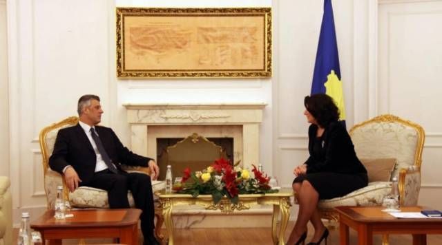 Thaçi Brüksel Diyalogu Hakkında Jahjaga'yı Bilgilendirdi