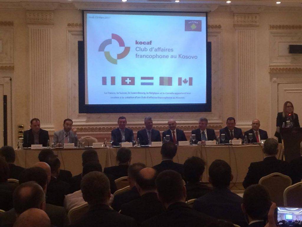 Priştine'de Frankofon İş Kulübü Tanıtıldı