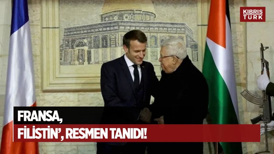 Fransa, Filistin'i resmen tanıdı
