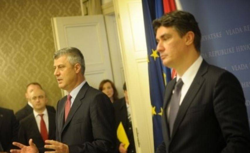 Thaçi Hırvatistan Yeni Cumhurbaşkanıyla Telefon Görüşmesi Yaptı