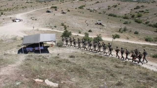 KGG Makedonya'daki Tatbikata Katılıyor