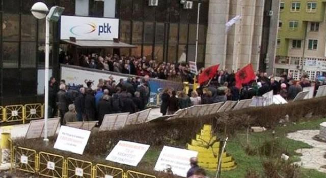 PTK Çalışanları Protesto Etti