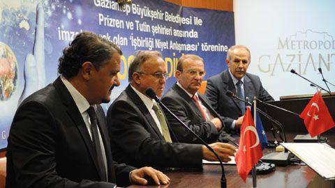 Gaziantep ve Prizren Belediyeleri Kardeş