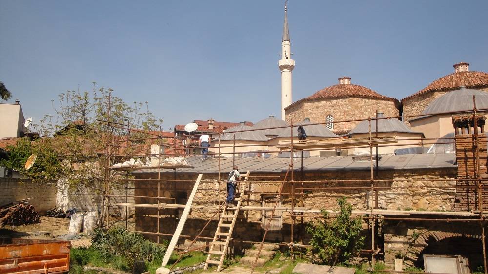 Prizren Hamamı Çatı Restorasyonu Son Aşamada