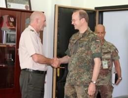 General Kastrati NATO Generali Boltz'u Kabul Etti