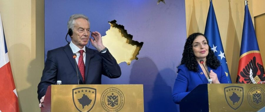 Osmani: Tony Blair, Özgürlük ve Barış Kahramanı