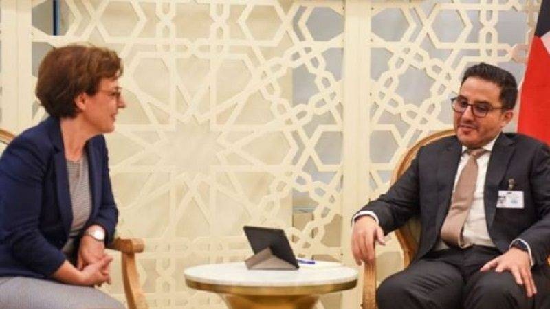 Bakan Gervalla New York’ta Kuveyt Mevkidaşı ile Görüştü
