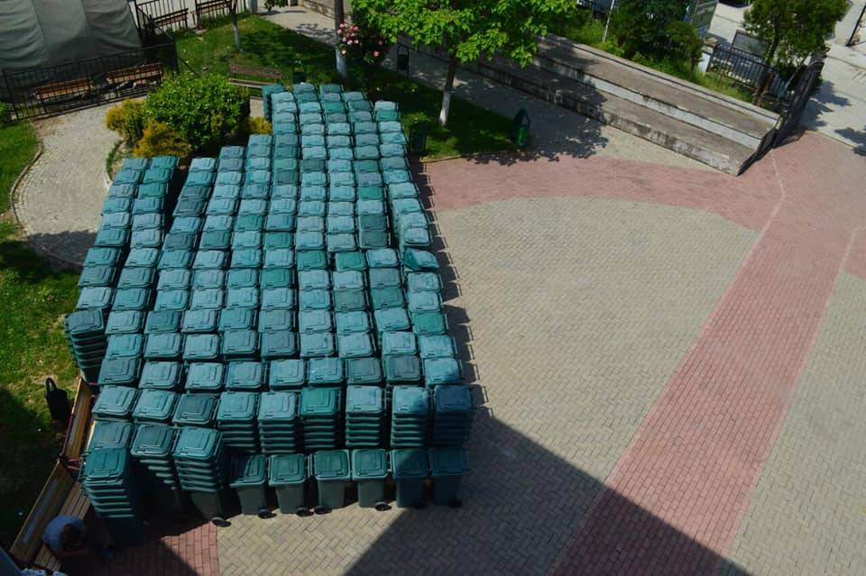 GİZ, Mamuşa Belediyesi’ne 1021 Adet Çöp Konteyneri Bağışladı
