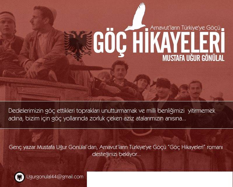 Arnavutların Türkiye’ye Göçü “GÖÇ HİKAYELERİ” KİTAP PROJESİ DESTEĞİNİZİ BEKLİYOR