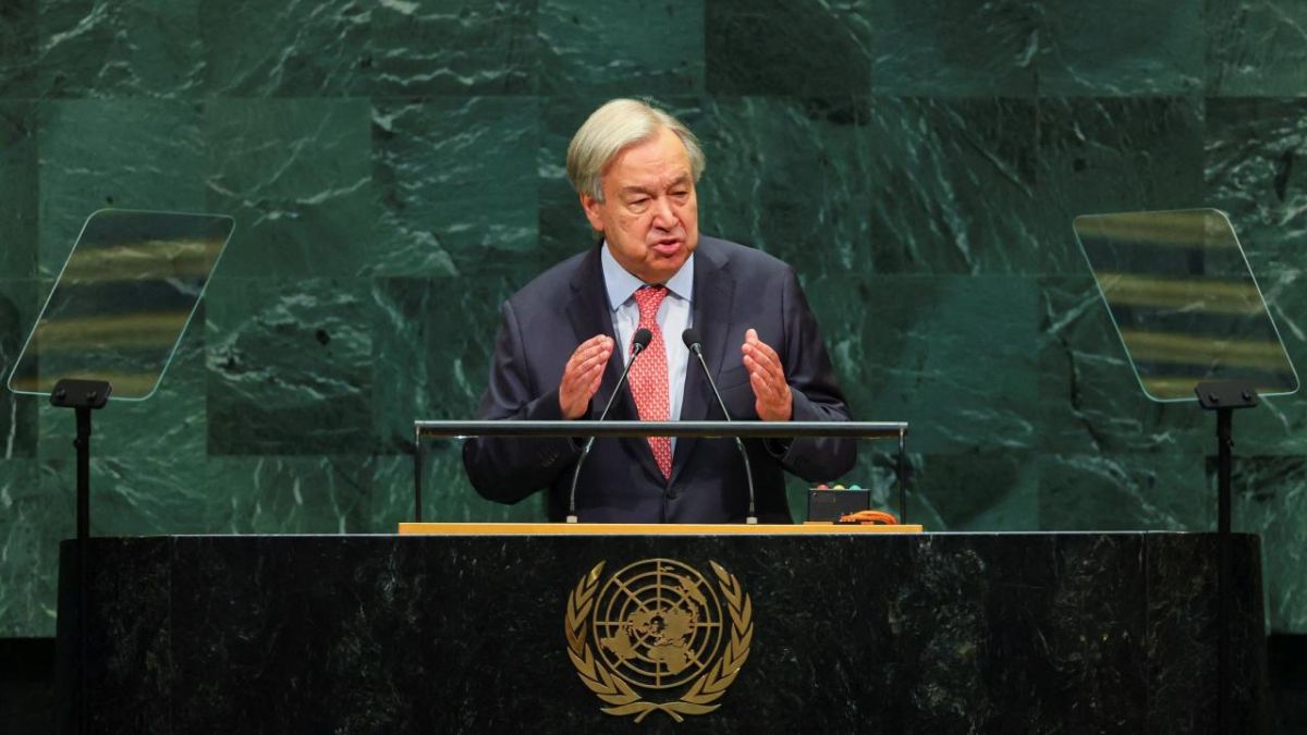 Guterres'ten "Gazze" mesajı: Hiçbir şeye benzemeyen bir katliam ve yıkım yaşandı
