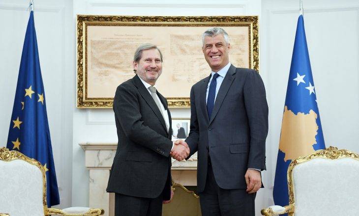 Hahn’dan Thaçi’ye: Tüm Sorunları Çözelim