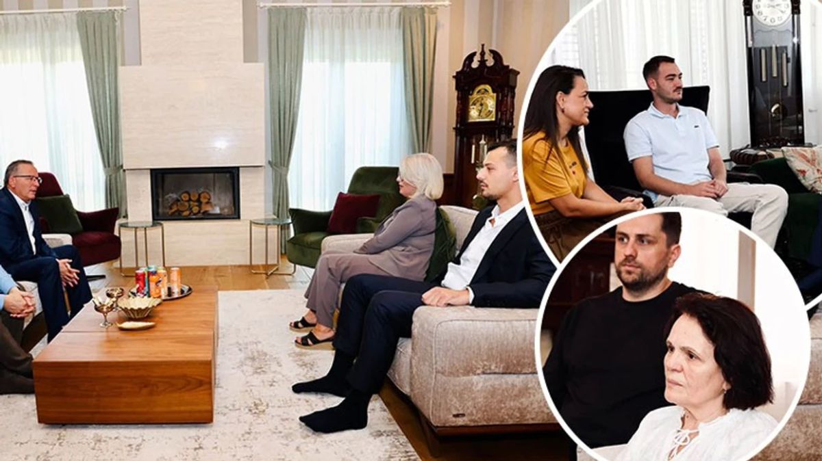 Hamza, Thaçi, Veseli ve Krasniqi Ailelerini Ziyaret Etti