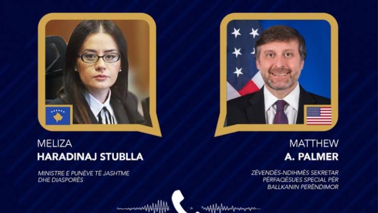 Haradinaj-Stublla,  Palmer’le Telofonla Görüştü
