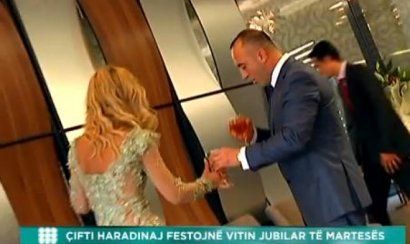 Haradinaj Çifti Evlilik Jübilesi İçin Onbinlerce Avro Harcadı