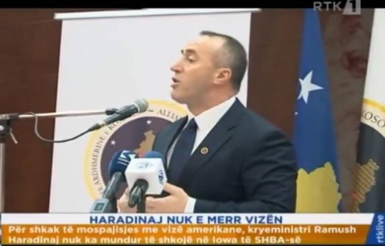 Haradinaj ABD ziyaretini İptal Etti