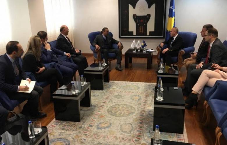 Haradinaj, ANOC Başkanını Kabul Etti