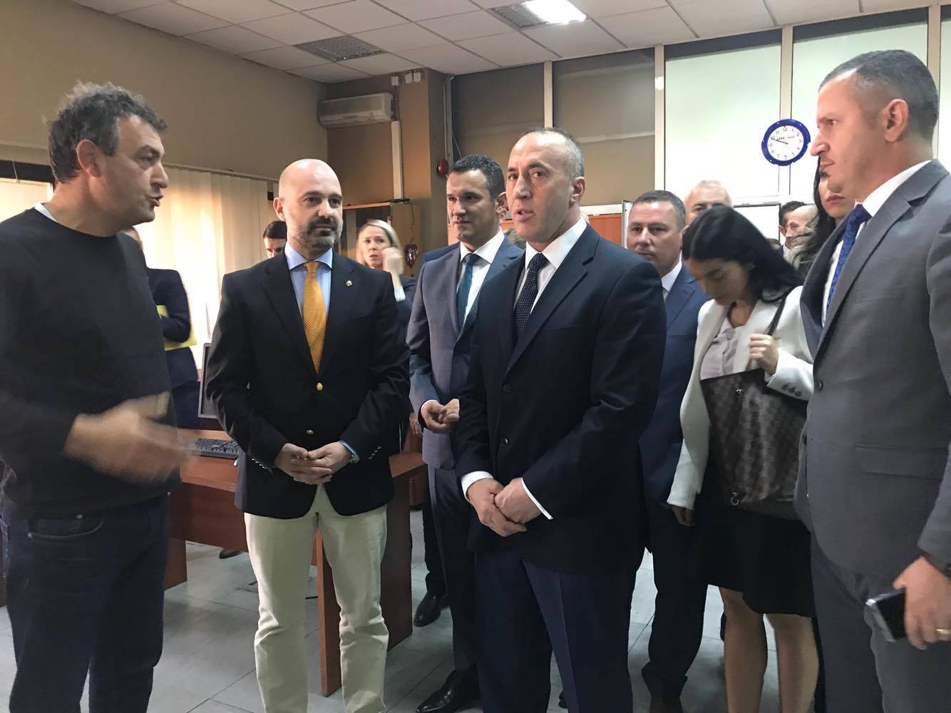 Başbakan Haradinaj PTK’yı Ziyaret Etti