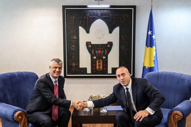Haradinaj ve Thaçi  Avroatlantik Entegrasyonu Görüştü