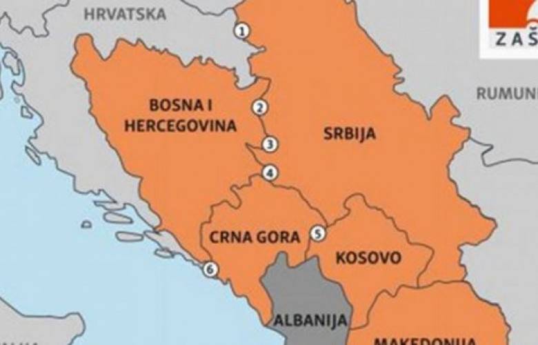 Kosova-Karadağ Sınırı Balkanlarda 5 Tartışmalı Sınırlardan Biri