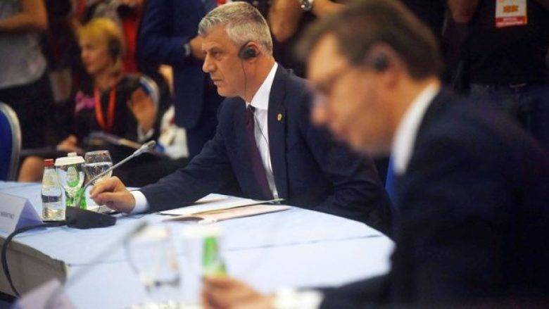 Thaçi’den Sınırların Değiştirilmesi Çabalarını Sürdürmemesi İsteniyor