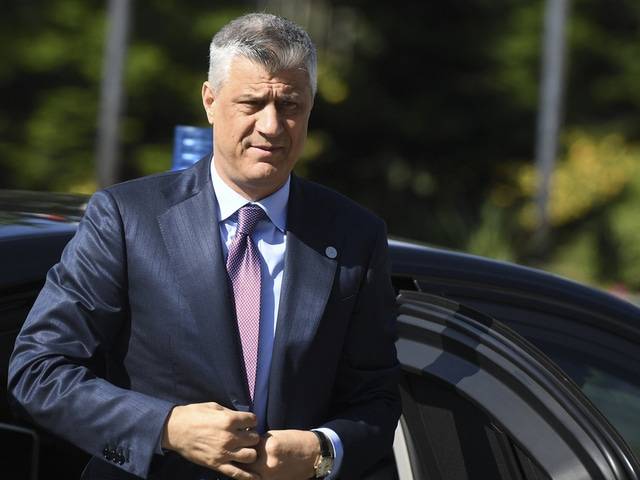 Thaçi Almanya’ya Gitti