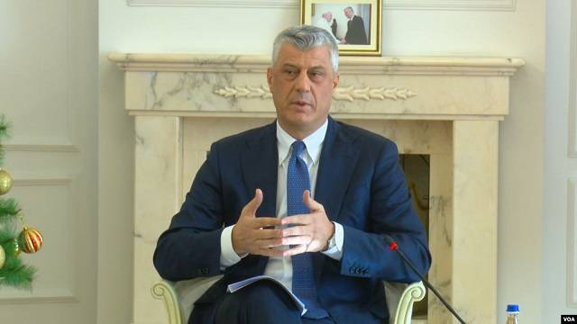 Thaçi, AB Dönem Başkanlığı’nı Devralan Hırvatistan’ı Tebrik Etti