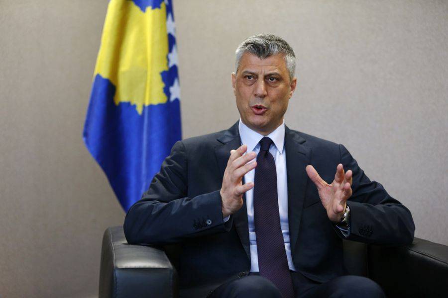 Thaçi İngiltere'deki Patlama Nedeniyle Üzüntüsünü İfade Etti